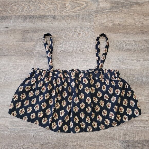 ZARA | Printed Crop Cotton Tank Top | Sz. M - Picture 5 of 9